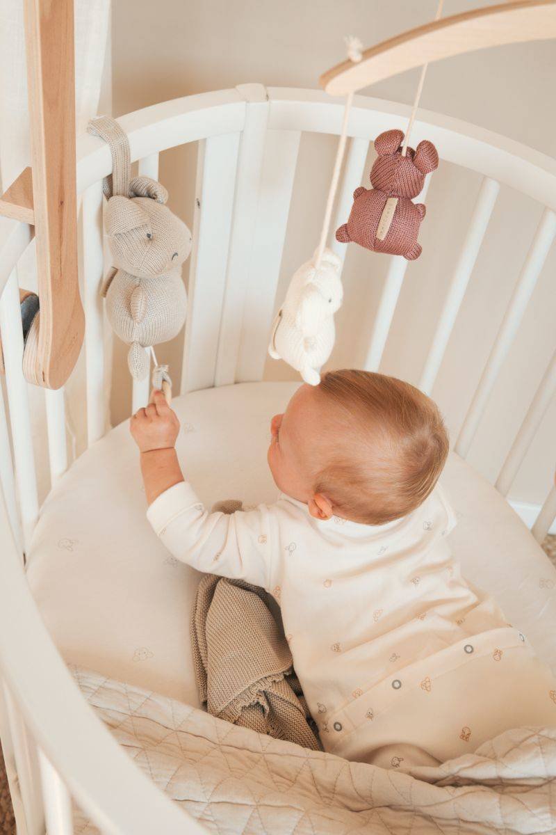 fitted sheet cot - 1 pc - ANIMAL FRIENDS 236 - Image 2