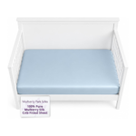 Mulberry Park Fitted Silk Crib Sheet