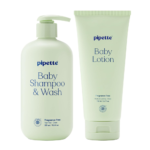 Pipette Fragrance Free Wash and Lotion Duo