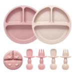 Eascrozn Silicone Feeding Set