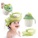 FUNUPUP Baby Shower Cap with Bath Rinse Cup