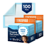 Disposable Changing Pads [100-Pack] Diaper Pad for Baby