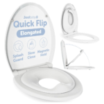 Jool Baby Quick Flip Toilet Seat with Built-in Potty