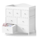 BOLUO Changing Table Dresser with Storage