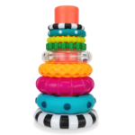 Sassy Stacks of Circles Stacking Ring STEM Learning Toy