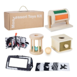 Montessori Toys for Babies 0-6 Months