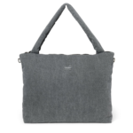Grey Denim Diaper Bag