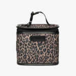 Arlo Lunch Bag / Snack Pack Brown Tonal Leopard Print