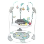 Little Learners - Space Tour Baby Jumper - 360° Rotating Activity Centre - Adjustable Height