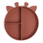Orla silicone divided plate Giraffe
