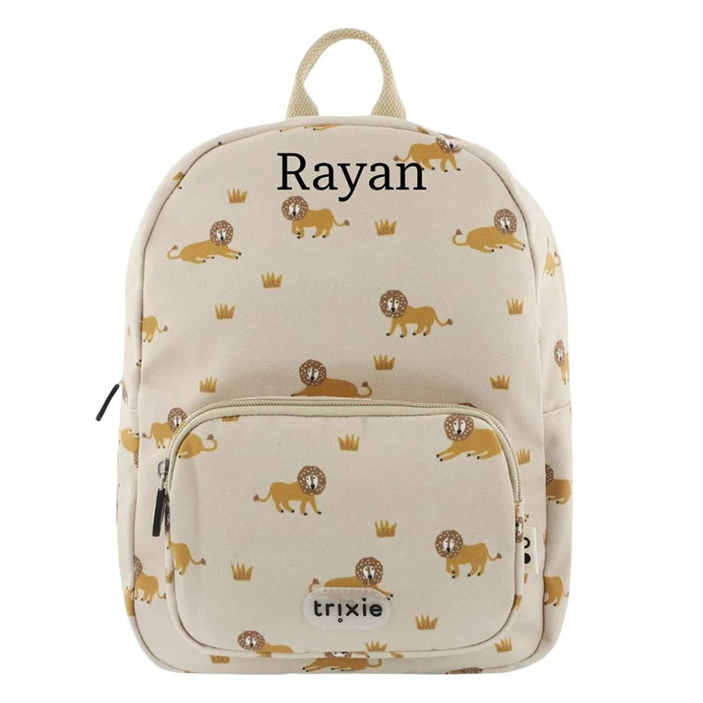 Untitled design - 2026-08-15T074732.464 Trixie - Personalized Printed Backpack - Lively Lion - Image 1