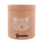 Trixie - Personalized Double Wall Insulated Food Jar - Mrs. Cat - 500 ml